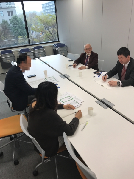 経済産業省へ訪問