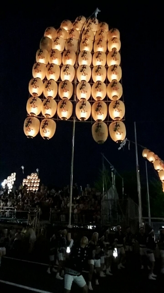 ④秋田竿燈まつり参加